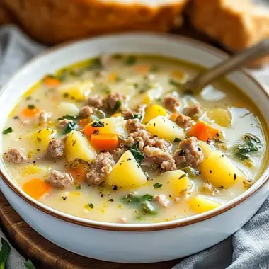 Cozy Italian Sausage and Potato Soup