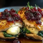 Cranberry & Spinach Stuffed Chicken with Brie: An Amazing Ultimate Recipe