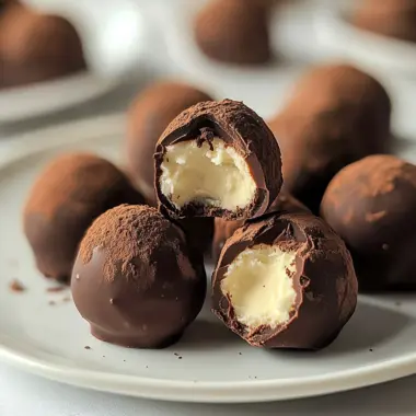 Cream Cheese Chocolate Truffles