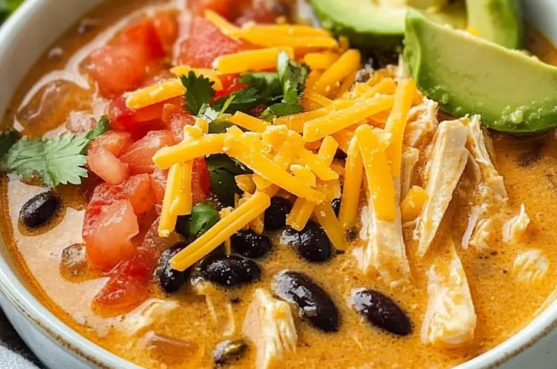 Creamy Chicken Tortilla Soup