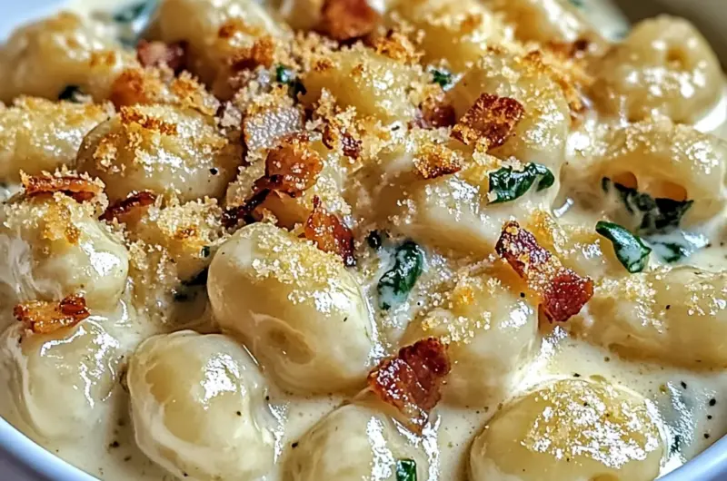 Creamy Crack Chicken Gnocchi
