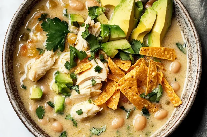 Creamy White Chicken Chili