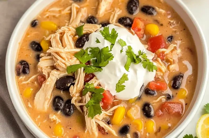 Crock pot cream cheese chicken chili recipe