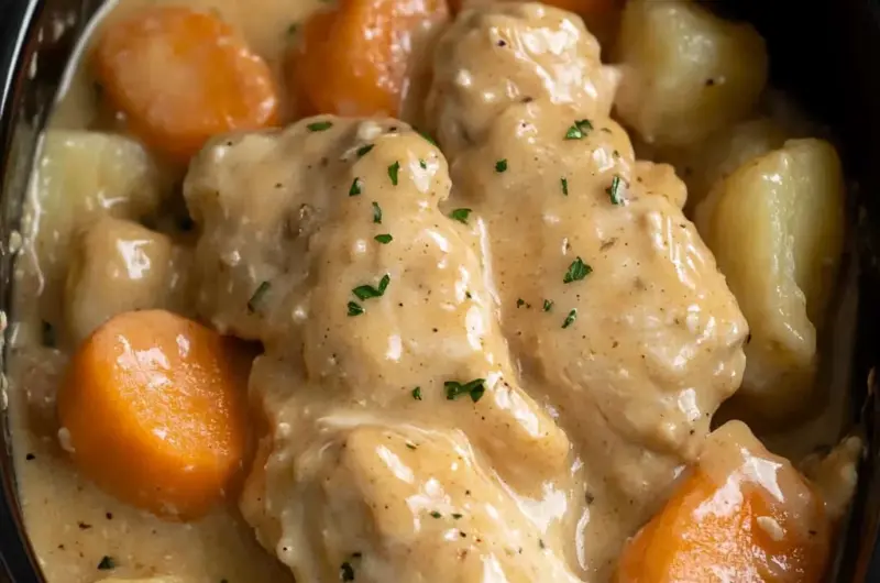 Crockpot Creamy Ranch Chicken