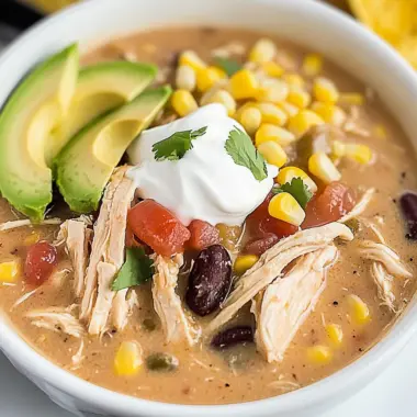 Crockpot White Chicken Chili