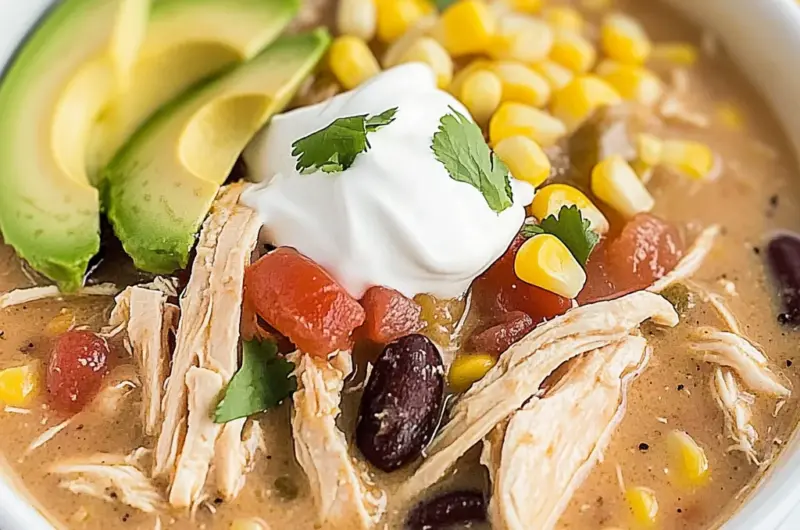 Crockpot White Chicken Chili