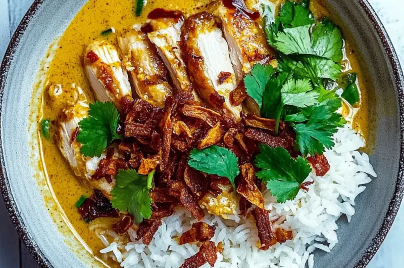 Curried Coconut Chicken & Rice