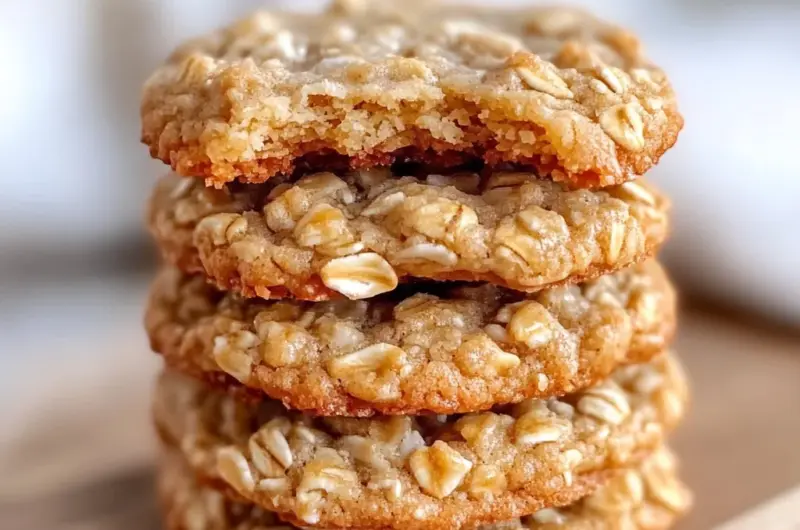 Delicious Honey Oatmeal Cookies