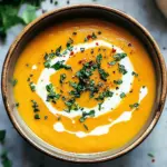 Easy Butternut Squash and Sweet Potato Soup