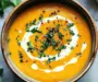 Easy Butternut Squash and Sweet Potato Soup