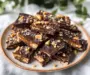 Easy Date Snickers Bars (Healthy Dessert Recipe)