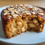 Healthy Oatmeal Apple Cake