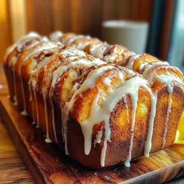 Heavenly Cinnamon Swirl Donut Loaf: A Deliciously Cozy Recipe