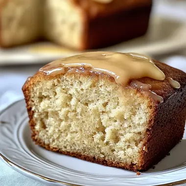 Honey Vanilla Banana Bread