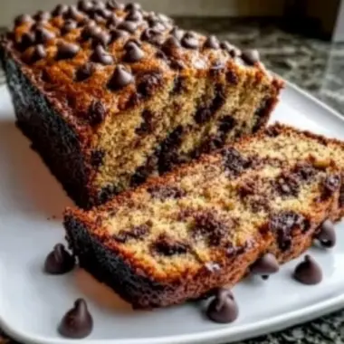 Irresistible Super Moist Chocolate Chip Banana Bread