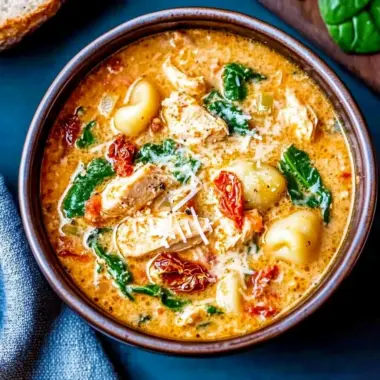 Italian Chicken Gnocchi Soup Recipe