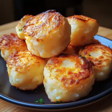Leftover Mashed Potato Cheese Puffs