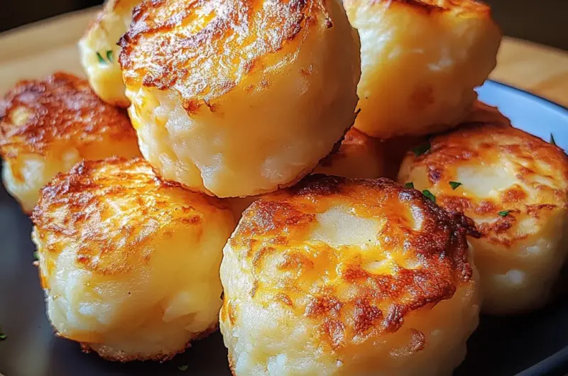Leftover Mashed Potato Cheese Puffs