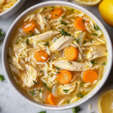 Lemon Chicken Soup Recipe