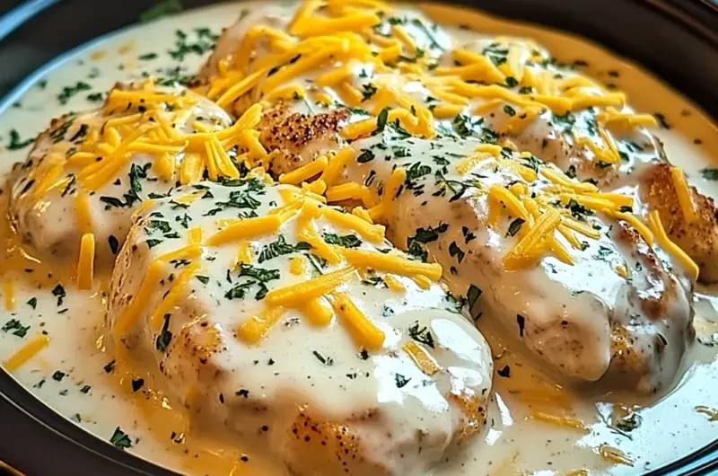 Mouthwatering Creamy Ranch Chicken CrockPot Recipe to Savor