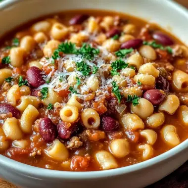 Olive Garden Pasta e Fagioli: An Amazing Ultimate Recipe