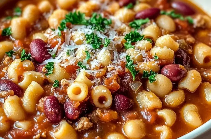 Olive Garden Pasta e Fagioli: An Amazing Ultimate Recipe