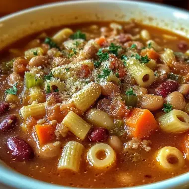 Olive Garden Pasta e Fagioli Recipe