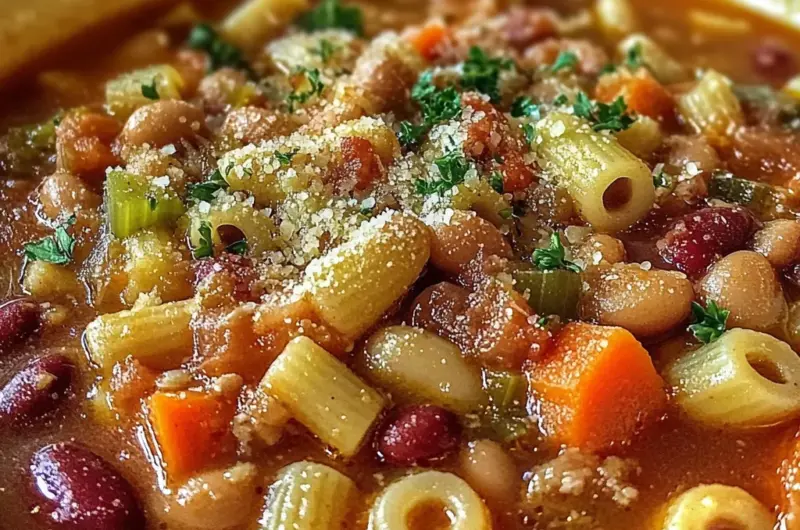 Olive Garden Pasta e Fagioli Recipe