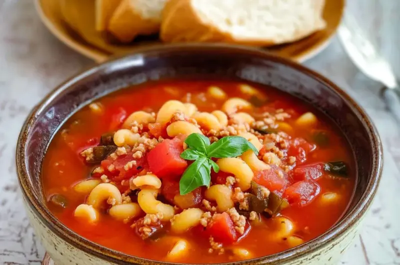Olive Garden Pasta e Fagioli Soup (Copycat Recipe)