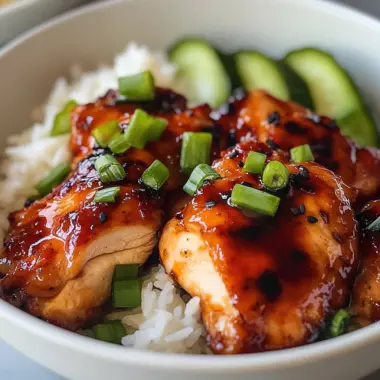 Sticky Honey Gochujang Chicken