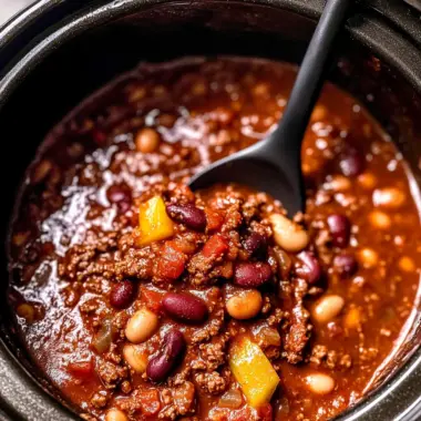 The BEST Easy Slow Cooker Chilli Con Carne