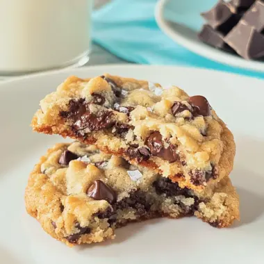 Ultra Thick and Chewy Chocolate Chip Cookies