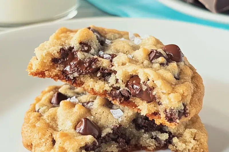 Ultra Thick and Chewy Chocolate Chip Cookies
