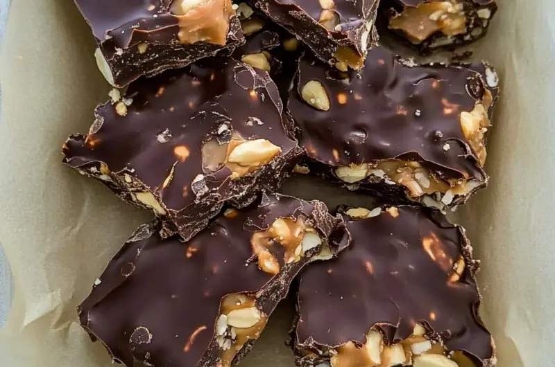 Viral Chocolate Date Bark